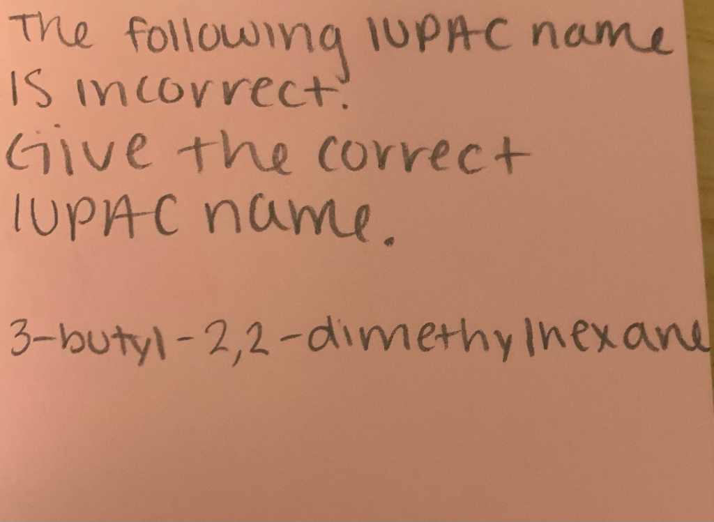 correct iupac name of 2 3- dimethylbutane