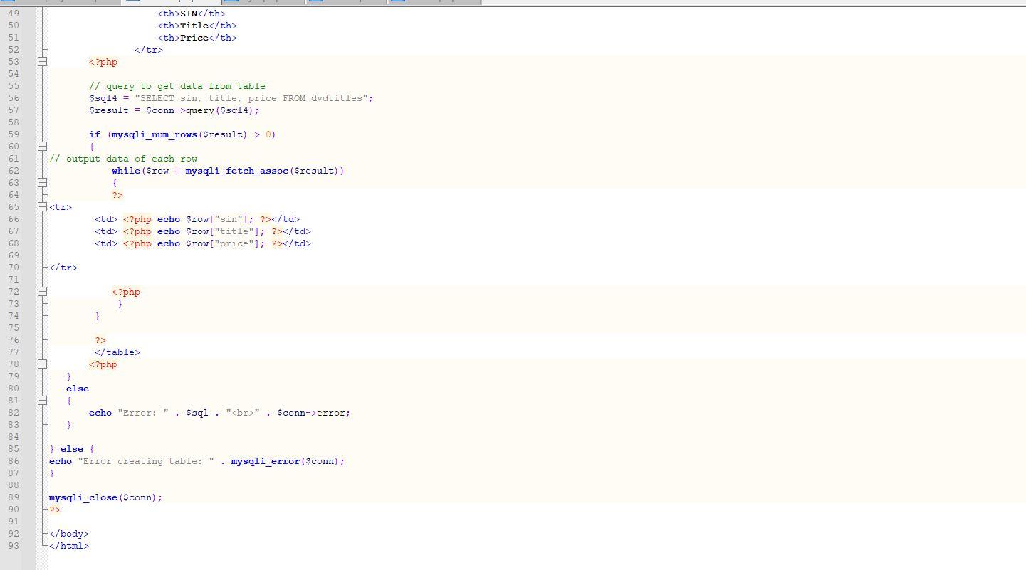 Solved I need help with assignment . I wrote the PHP code | Chegg.com