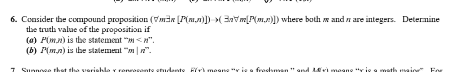 Solved Discrete math can you explain why they are true | Chegg.com
