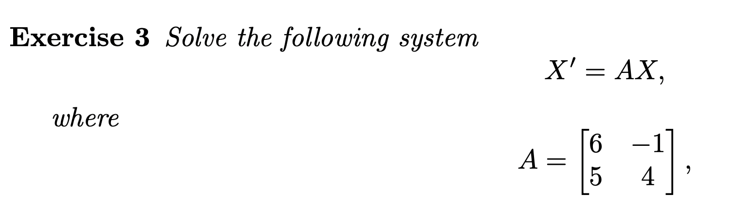 Solved Exercise 3 ï Solve The Following Chegg Solved Exercise 3 ï Solve The Following Chegg