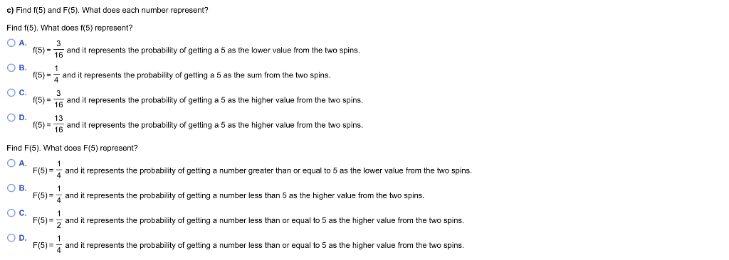 Solved A spinner marked off in four equal-sized regions, | Chegg.com