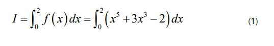 Perform the Romberg integral from n=2 to 5 on the | Chegg.com