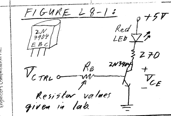 1. Low-Side NPN BJT Switch: Construct the circuit in | Chegg.com