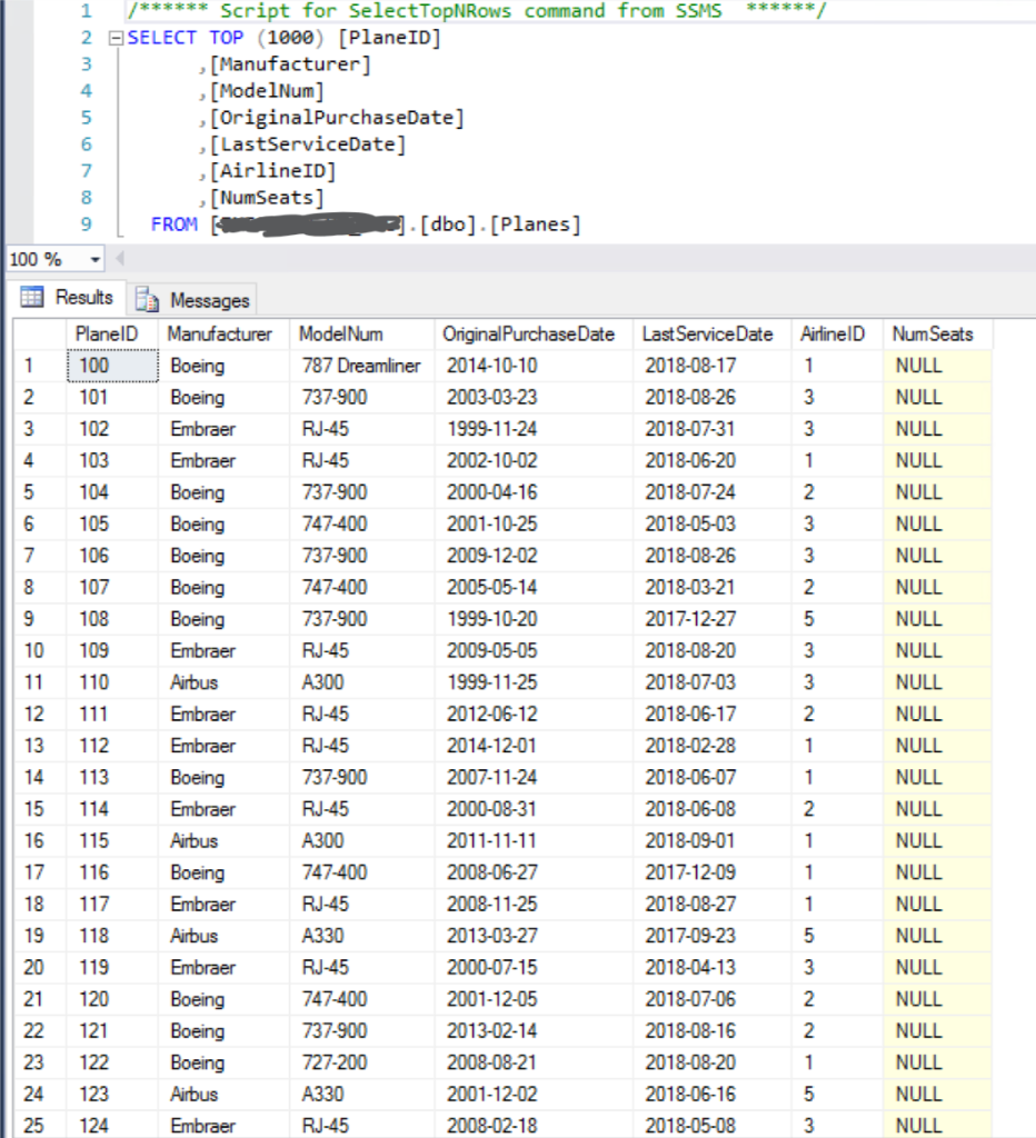 Use SQL Query 1. List the airport code of origin | Chegg.com