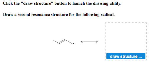 Click The Draw Structure Button To Launch The Chegg 