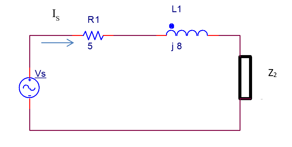 Solved Calculate The Impedance Of Z2 In The Series Circui Chegg Com