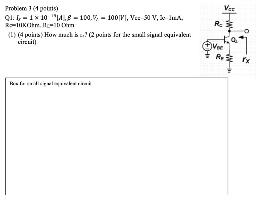 Solved Vec Problem 3 4 Points Q1 Is 1 X 10 18 A Ss Chegg Com