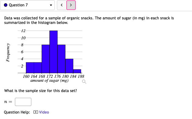 Solved Data was collected for a sample of organic snacks. | Chegg.com
