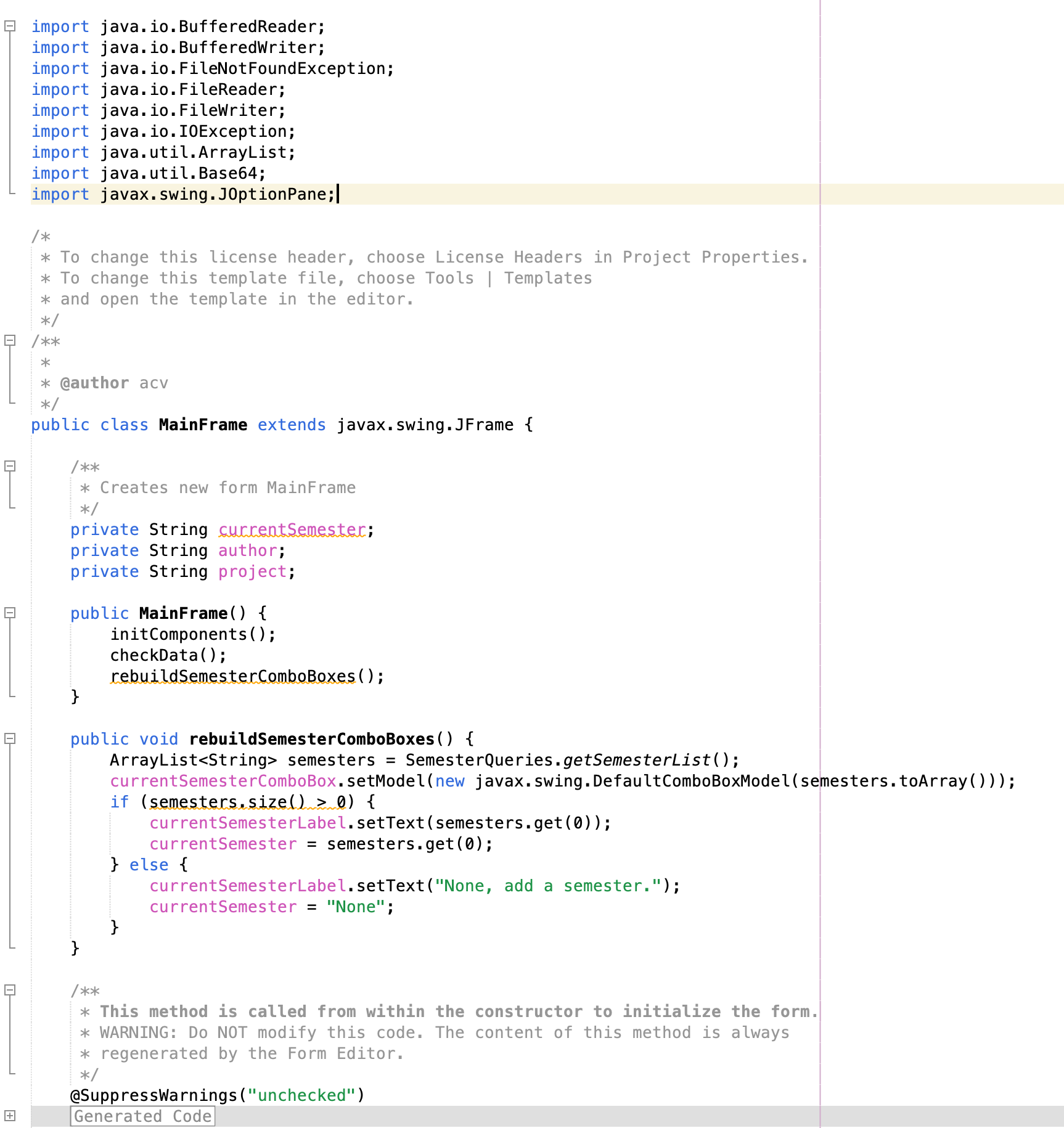 Solved Import Javax.swing.JoptionPane;| /∗ * To Change This | Chegg.com