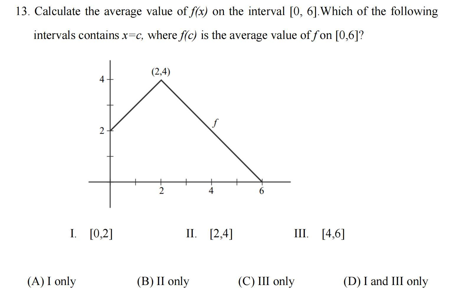 solved-13-calculate-the-average-value-of-f-x-on-the-chegg