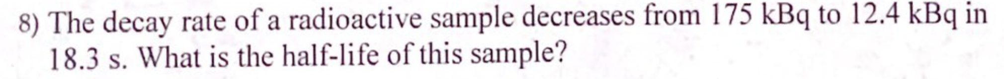 Shocking Decay Rate What Fraction Of Your Sample Vanishes In 10 Minutes - epu93ti