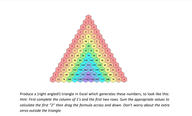 Solved Number patterns such as Pascal s Triangle have many Chegg