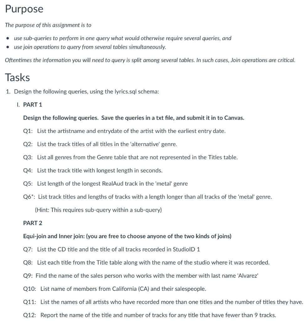 Solved @%^@^@$W (SQL Programming) #^%*(*)WQR I need part 2 | Chegg.com