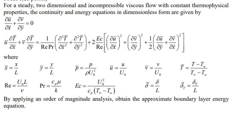 Solved + Ес + + For a steady, two dimensional and | Chegg.com