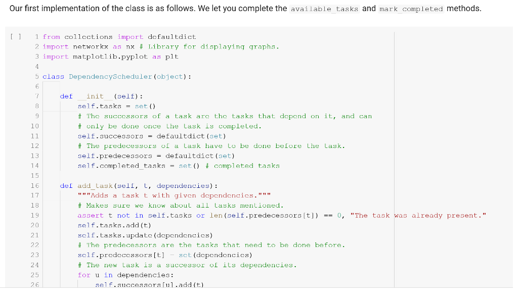 Please help with implementing this code in question 1 | Chegg.com