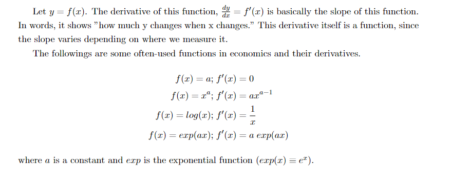 Solved Let y=f(x). The derivative of this function, | Chegg.com