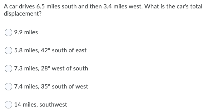how far is 5 miles in a car