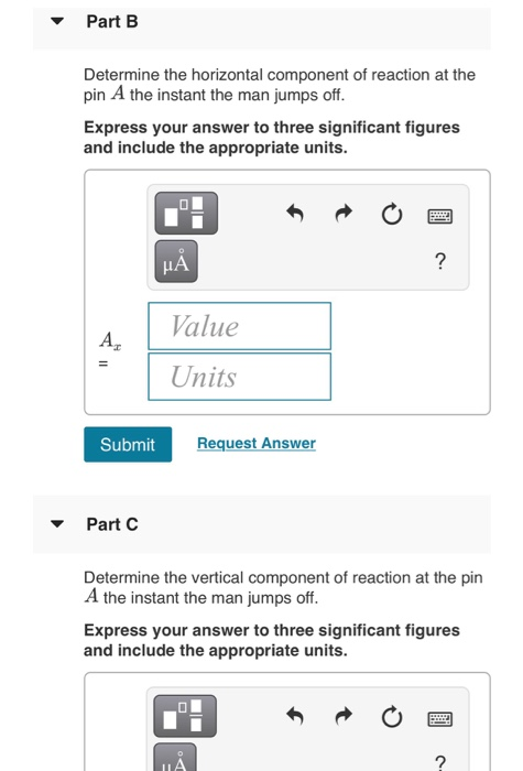 Solved Part A Determine the angular acceleration of the | Chegg.com