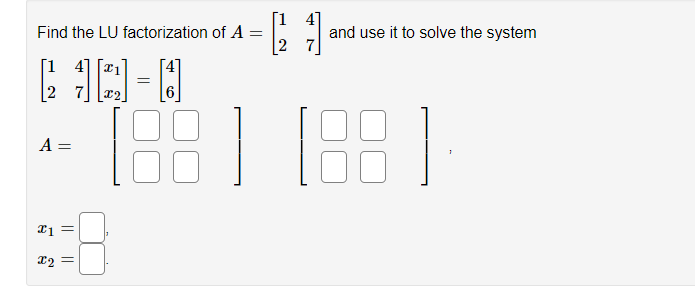 Solved Consider the following two systems. (a) -2 −1 (b) = 1 | Chegg.com