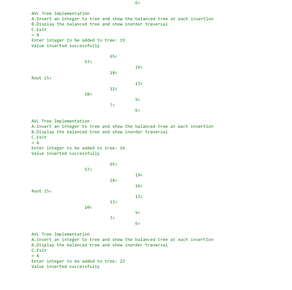 Solved In C++ AVL Tree Implementation program Important | Chegg.com