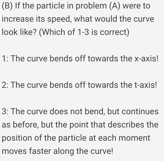 Solved This is regarding physics and specal relativity for | Chegg.com