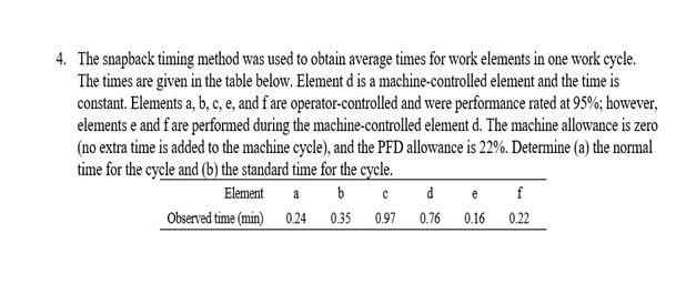 Solved 4. The snapback timing method was used to obtain | Chegg.com