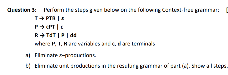 Solved Question 3: Perform the steps given below on the | Chegg.com