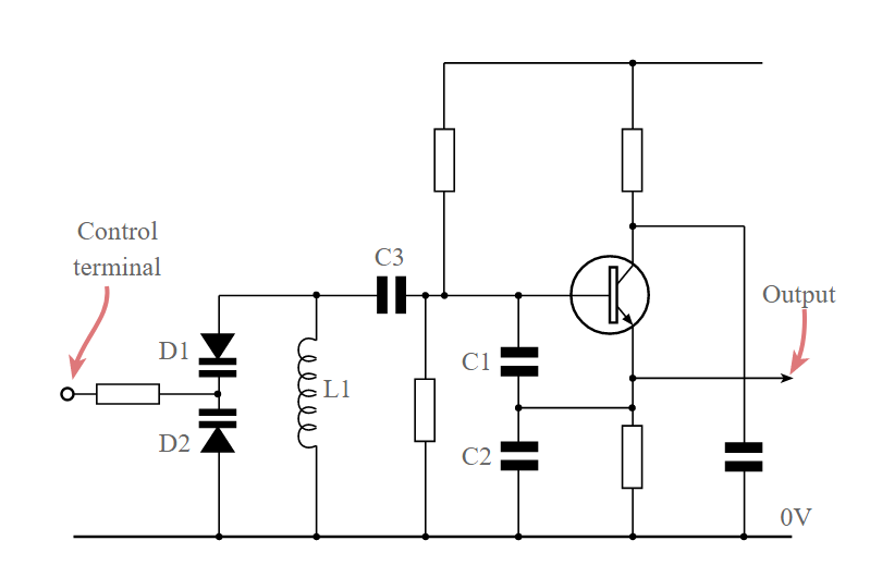 Design a Frequency Modulation Circuit for 127MHz Circuit Diagram