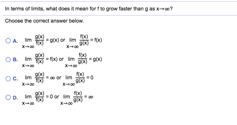 solved-in-terms-of-limits-what-does-it-mean-for-f-to-grow-chegg