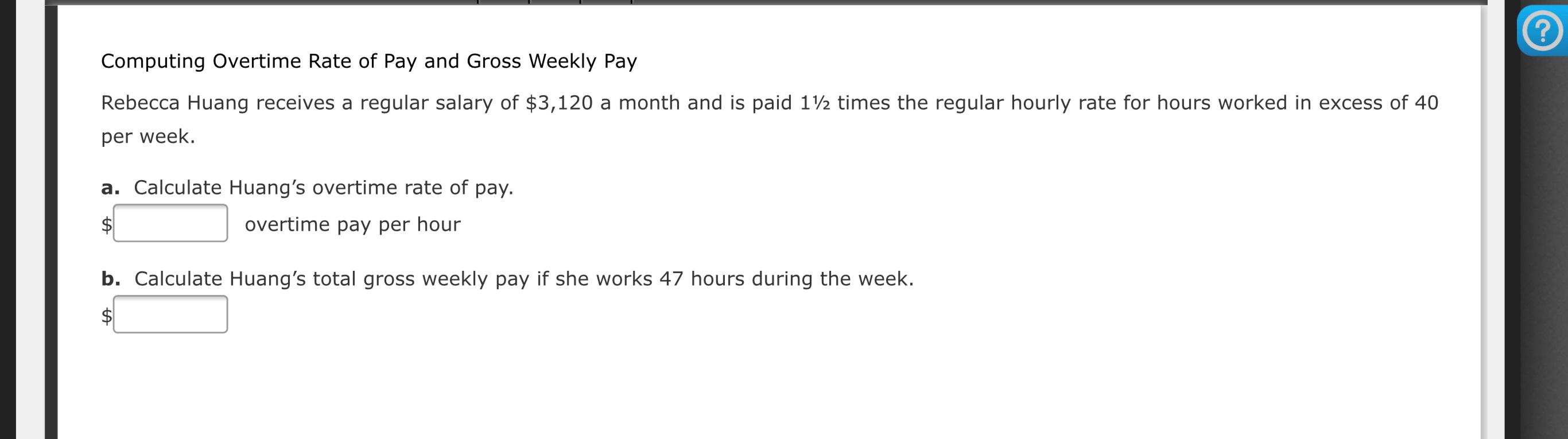 solved-computing-overtime-rate-of-pay-and-gross-weekly-pay-chegg