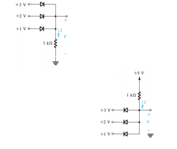 Solved Find the current I and voltage V in the following | Chegg.com