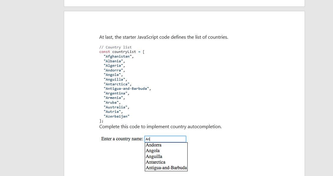 Solved Hello Please in javascript. Here's the code | Chegg.com