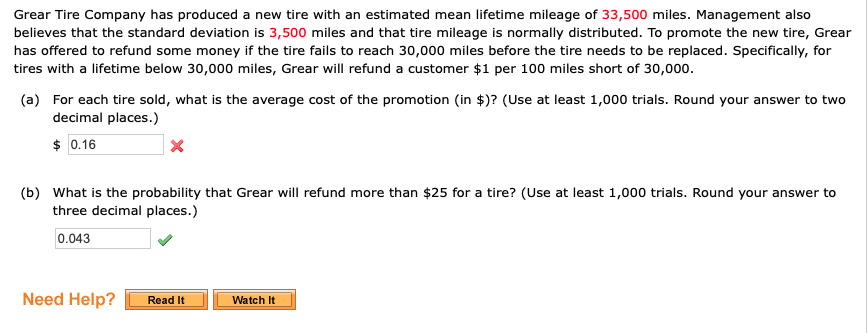 solved-grear-tire-company-has-produced-a-new-tire-with-an-chegg