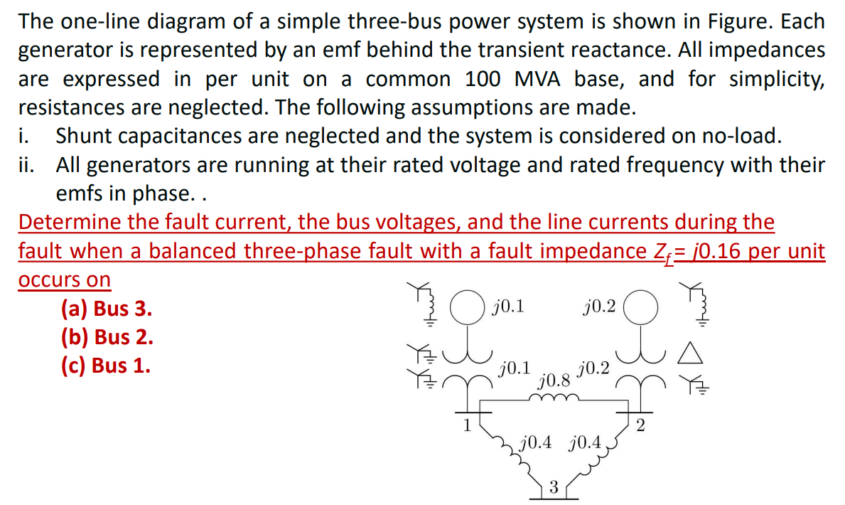 solved-the-one-line-diagram-of-a-simple-three-bus-power-chegg