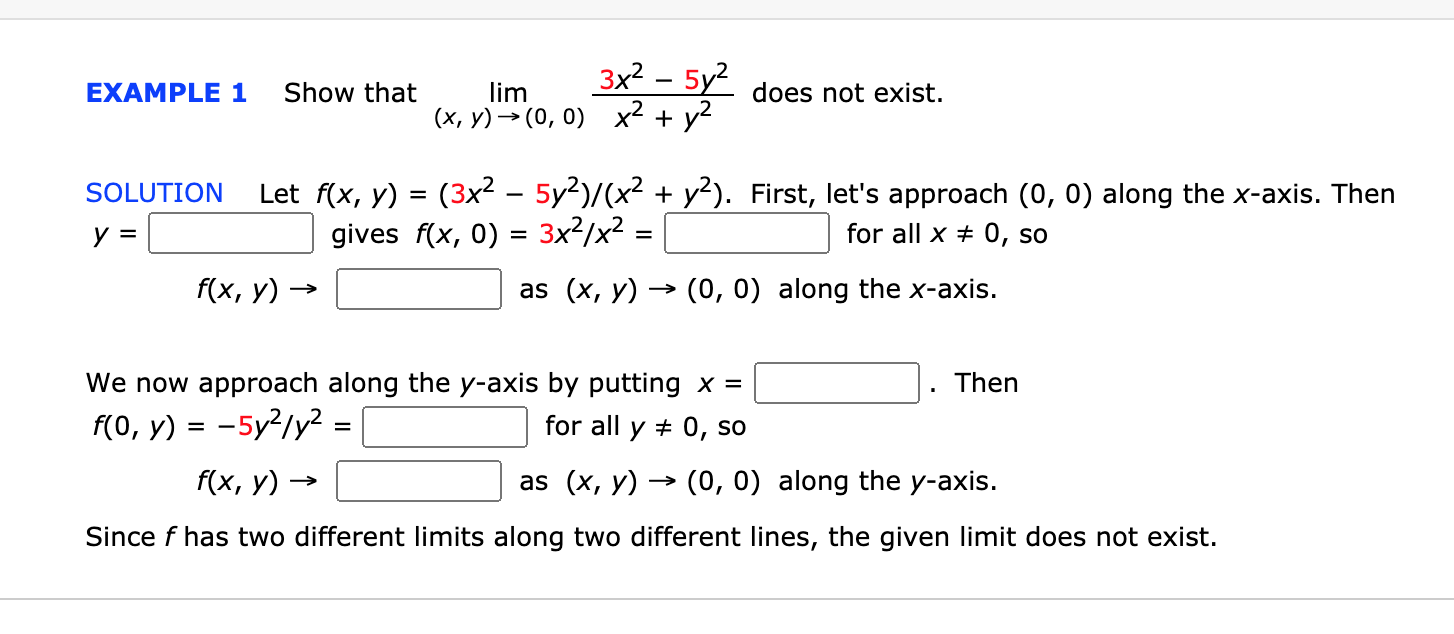 Solved Example 1 Show That 3x2 5y2 Lim X Y 00 X2