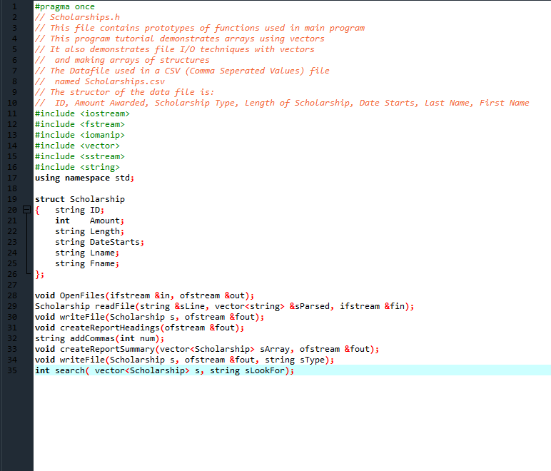 Solved I having a hard time with a C++ program that I have | Chegg.com