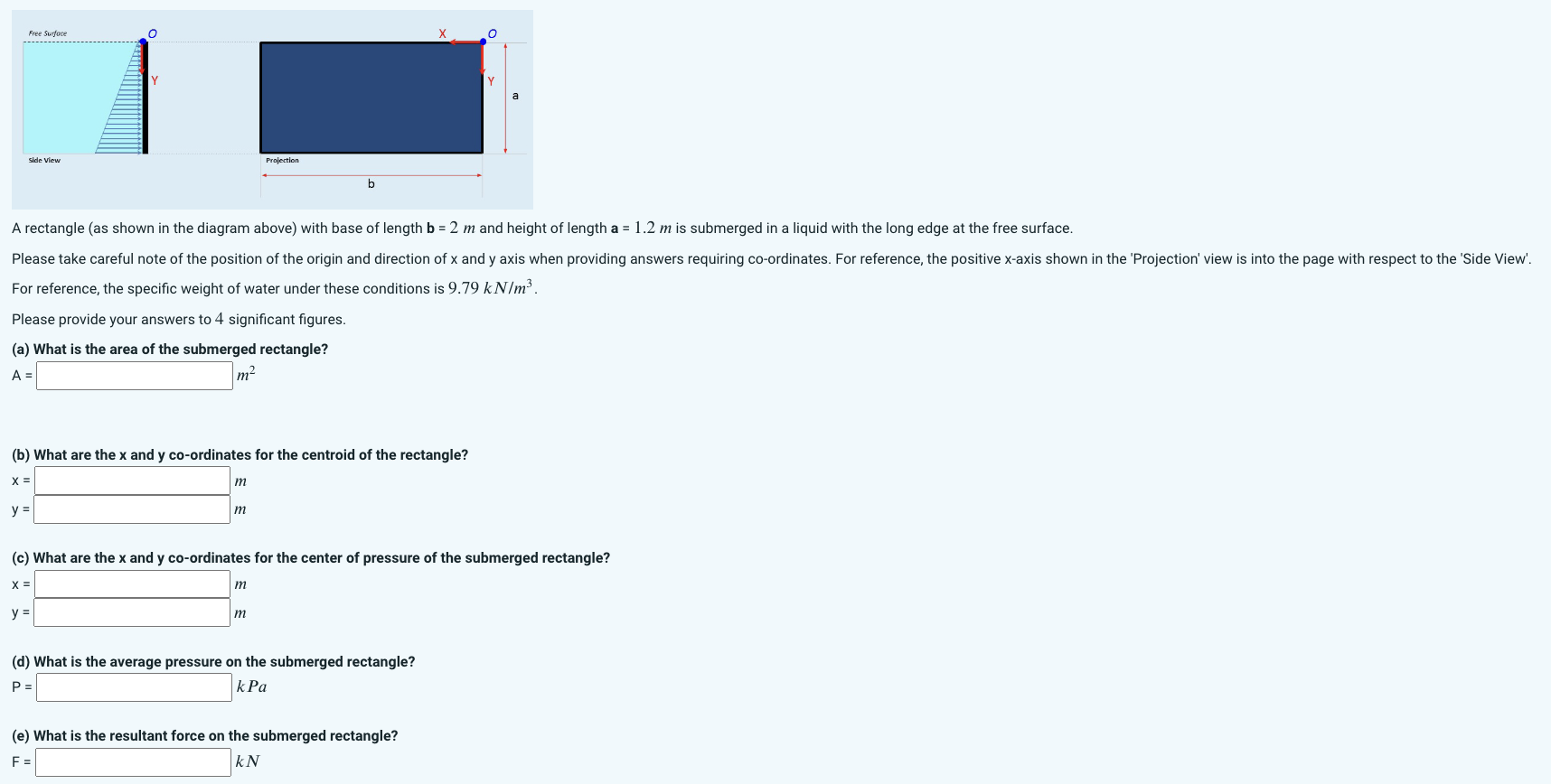 Solved A rectangle (as shown in the diagram above) with base | Chegg.com