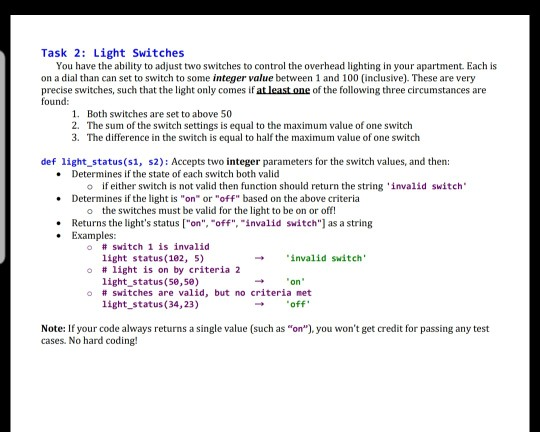 Solved Functions In this homework, and on all assignments | Chegg.com