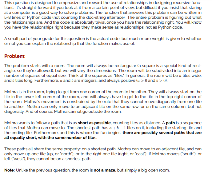 Solved This question is designed to emphasize and reward the | Chegg.com