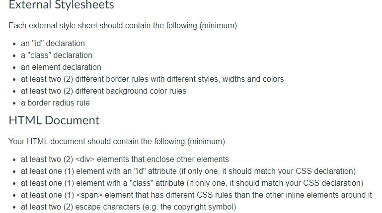Solved need the HTML code for these requirements. Can be | Chegg.com