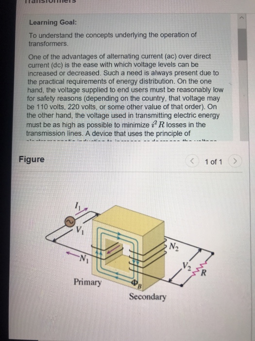 Solved Learning Goal To understand the concepts underlying