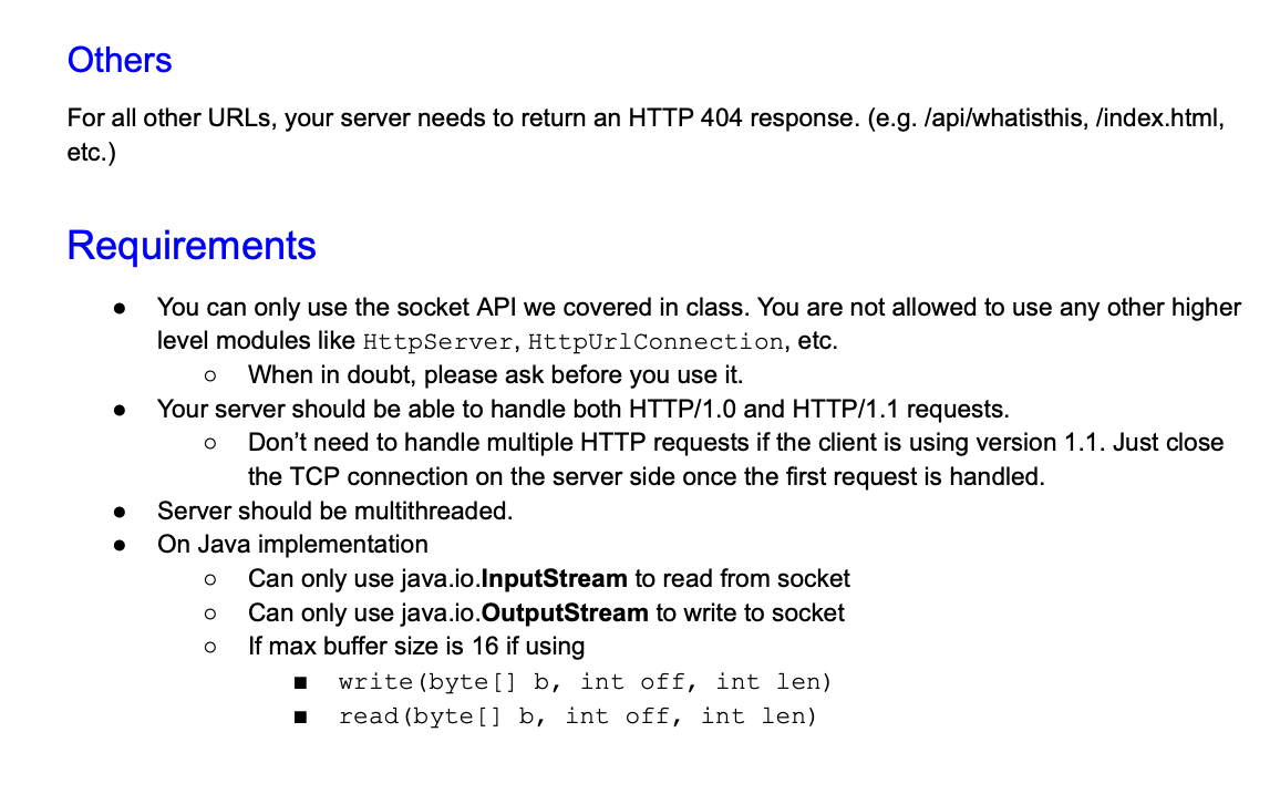 Solved Goal Get familiar with HTTP protocol. Understand how | Chegg.com
