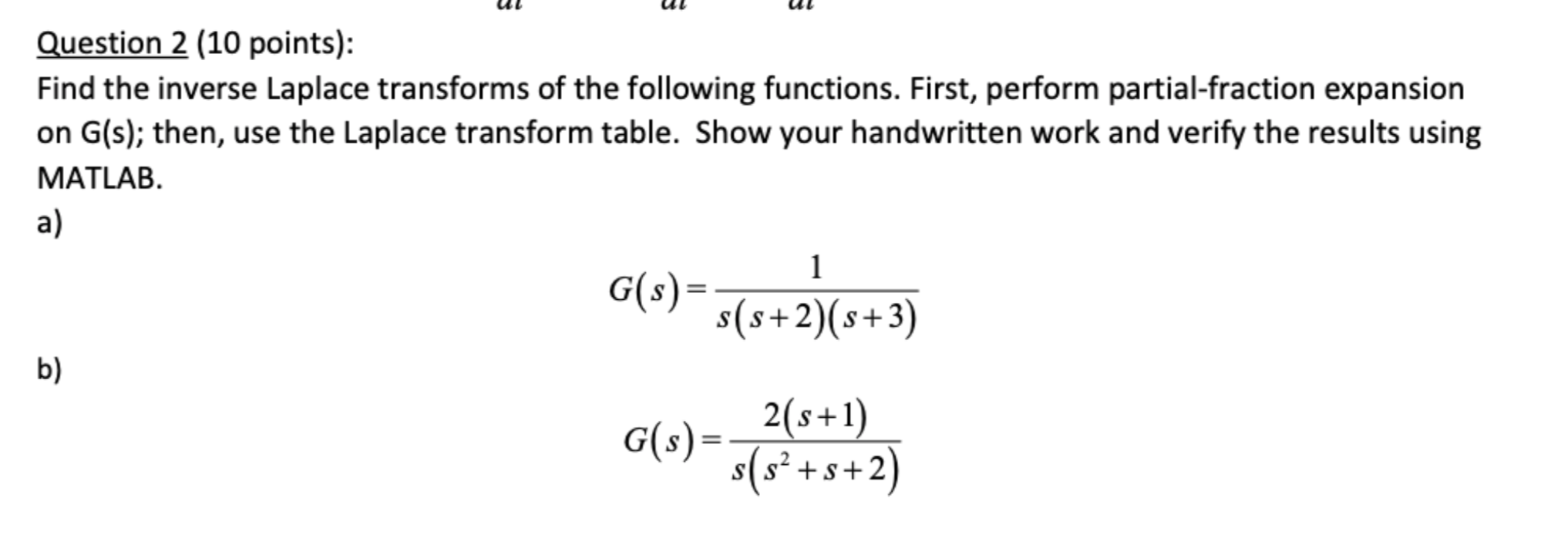 Solved Can Any One Solve B And Explain How To Do The Partial | Chegg.com