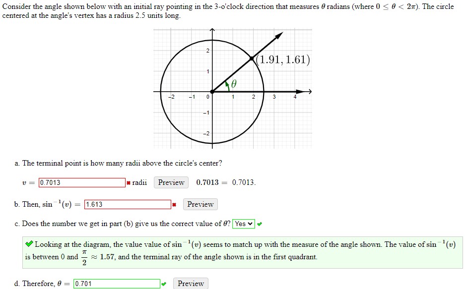 Solved Consider The Angle Shown Below With An Initial Ray 