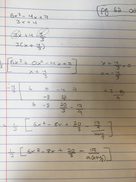 4 x 3 )  6 x 3 simplified