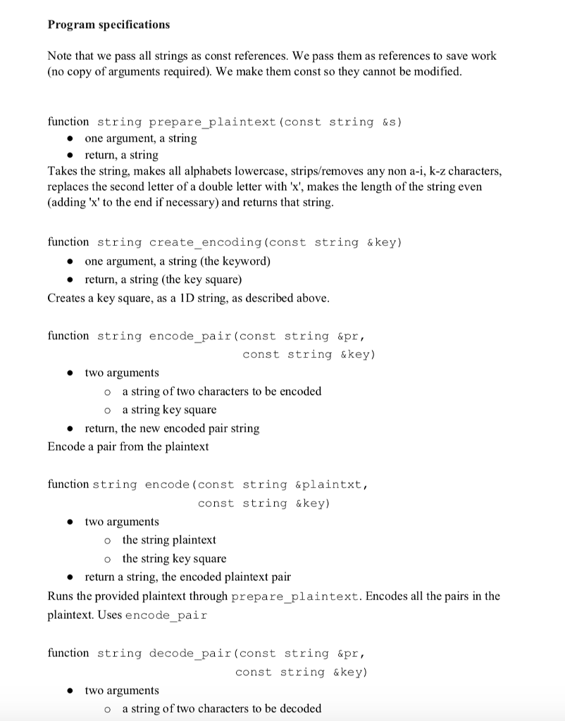 Solved 10 ifndef PROJ05_PLAYFAIR 11 define PROJ05PLAYFAIR