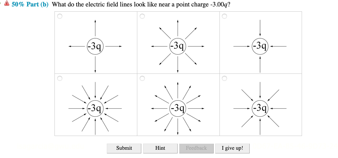 Solved The following figure shows the electric field lines | Chegg.com