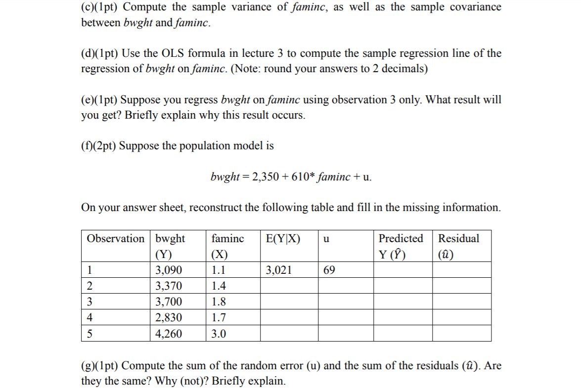 Solved Question In An Earlier Tutorial You Were Introduc Chegg Com