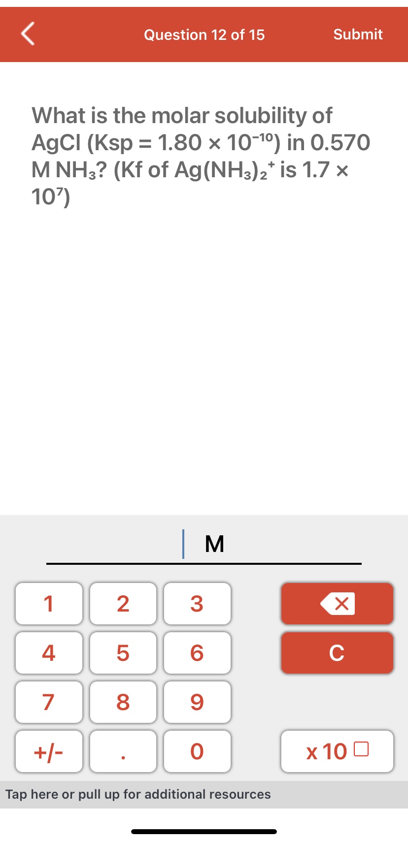 Solved What Is The Molar Solubility Of AgCl(Ksp=1.80×10−10) | Chegg.com