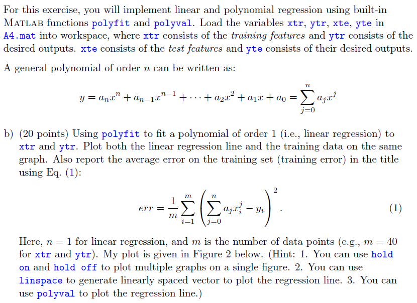 Solved In Matlab I Can T Post The Actual Matlab File But I Chegg Com